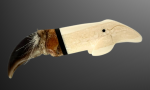 Carved Beluga Whale and Polar Bear Claw